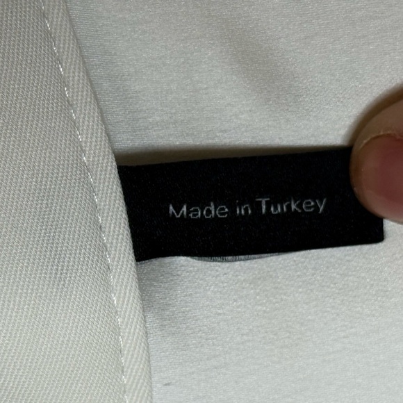 Theory Cream Tailored Trousers women’s pants  size 8 - Picture 7 of 9